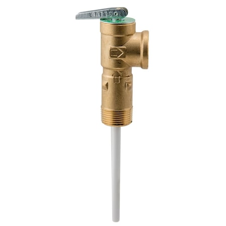 Watts 3/4 In Bronze Self Closing Temperature And Pressure Relief Valve 0066445